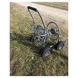 mobile garden hose reel cart