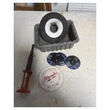 Grinding wheels with misc tools