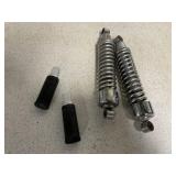 New Harley-Davidson pegs & shocks