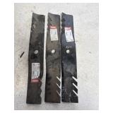 New, John Deere gator blades for a 737Z track