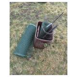 Snow fence with miscellaneous