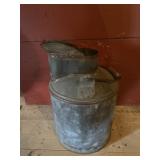 5 gallon galvinized metal can