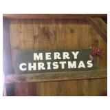 Merry Christmas Sign