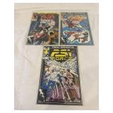3 Marvel New universe comic books