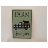 Tin Farm Sweet Farm Sign