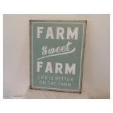 Tin Farm Sweet Farm Sign