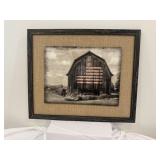 Red White & Blue Barn Picture