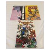 3 Assorted comic books