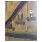cast iorn barn door rollers