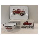 Red Truck Decor