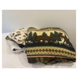 Wildlife Queen Bedspread and sheets