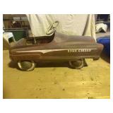 1950s vintage Fire Chief petal car