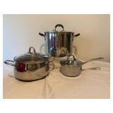 3 Assorted Pots