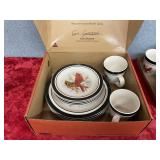 Plates cups and bowls