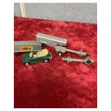 Vintage diecast toy trailers from ERTL brand it