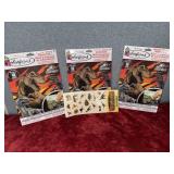 Temporary Dinosaur Tattoos & 3 Activity Books