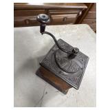 19th century primitive coffee grinder
