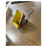 Vintage tin litho farm cart