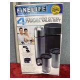 4 Piece Travel Mug Set