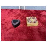 Heart case/ rose and butterfly case