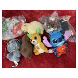 Small stuffed animals from McDonaldï¿½s lot Shrek