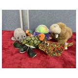 Assorted sea animals