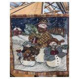 snowman wall decor