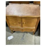 vintage maple washstand
