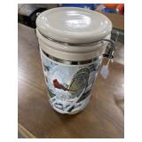 2006 Wild Wings ceramic canister