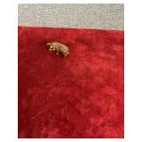 Vintage miniature, pure pig figure 1980s or