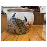 vintage chinese porcelain planter