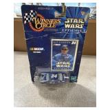 winners circle 1999 jeff gordan #24 car starwars