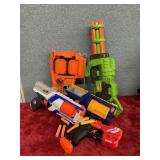 Five Nerf guns once an elite was a flip, furry