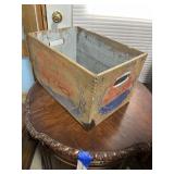 1940's pepsicola wooden crate