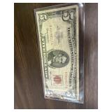 1963 $5.00 bill