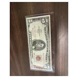 1963 $5.00 bill