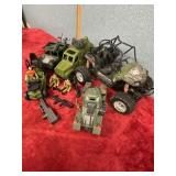 Lot of military toys