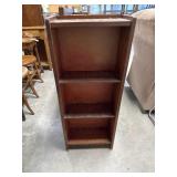 3 shelf book case