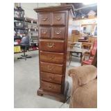 7 drawer wooden dresser