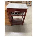 Linon Home Decor Zoey/Todd Wenge Kitchen Cart