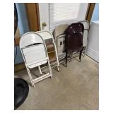 Folding chairs