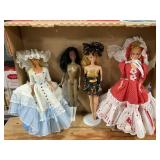 Vintage Barbie dolls