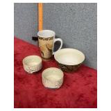 Assorted ceramic dishes