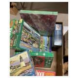 A lot of puzzles-used and a new one