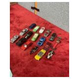 lot of hot wheels variety vehicle