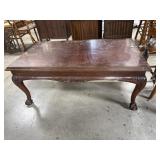mahogany coffee table
