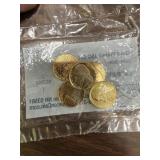 gold plated 2004-2006 nickels