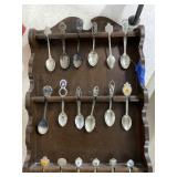 Wooden spoon Rack