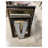 Assorted picture frames
