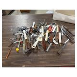 Assorted silverware